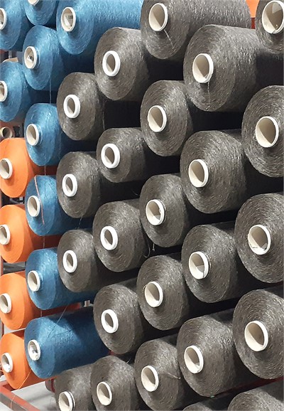 Fig.1: With SSM DP5-T, TURKTEX provide high quality Air Textured Yarn (ATY)